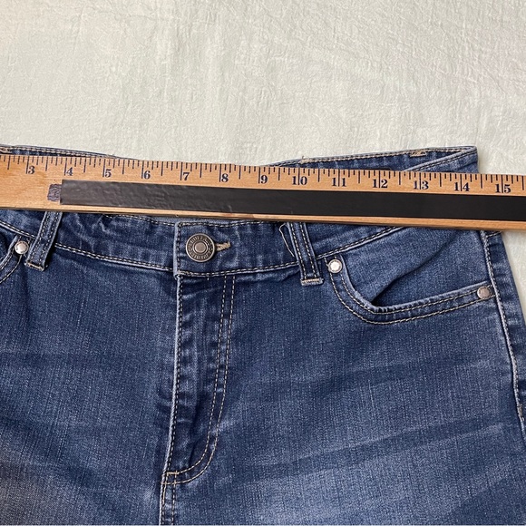 Buffalo David Bitton (FRANCESCA) Mid-Rise Skinny Stretch Blue Jeans Size 10/30 - Picture 10 of 15